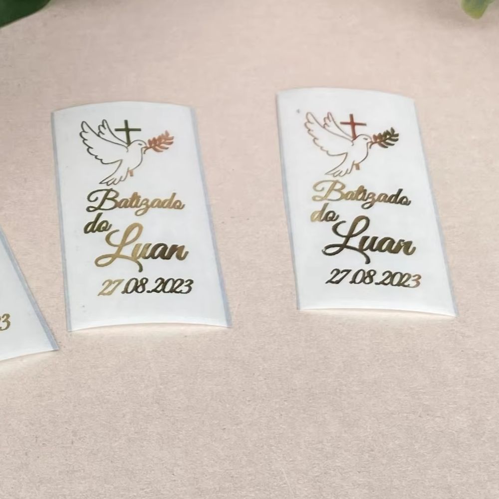 10 персонализированных конусны – обзор и цена Personalised Candle Label