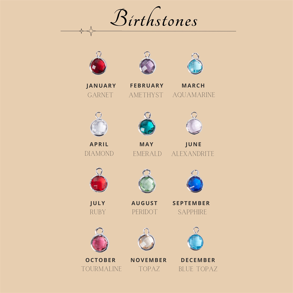 Ожерелье с подвеской в виде ка – обзор и цена Birth Flower Necklace