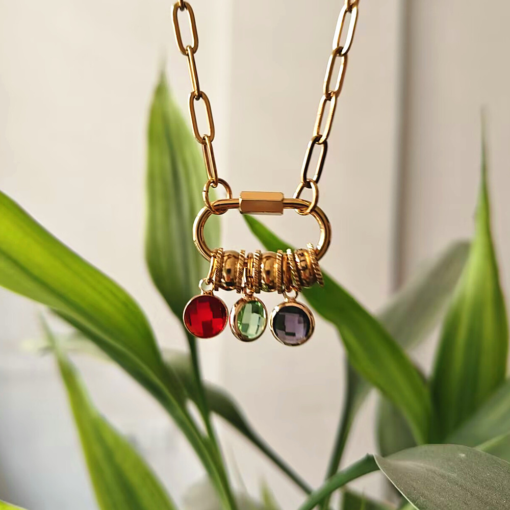 Ожерелье с подвеской в виде ка – обзор и цена Birth Flower Necklace