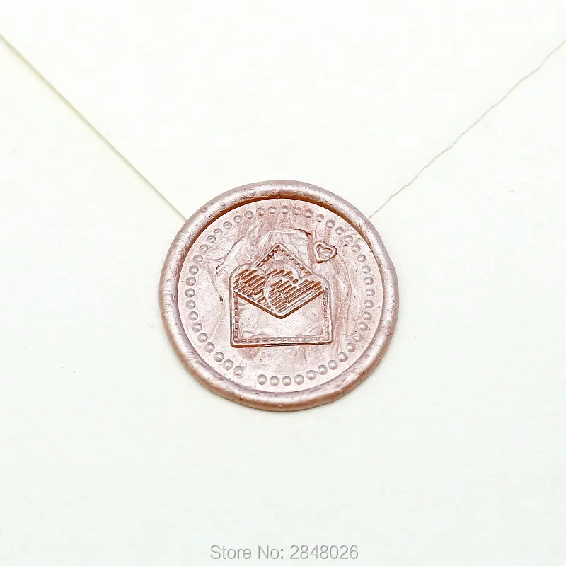 Штамп с сургучной печатью Love – обзор и цена Wax Seal Letter Kit